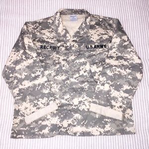 TROOPER ARMY PRINT SHIRT YOUTH 16